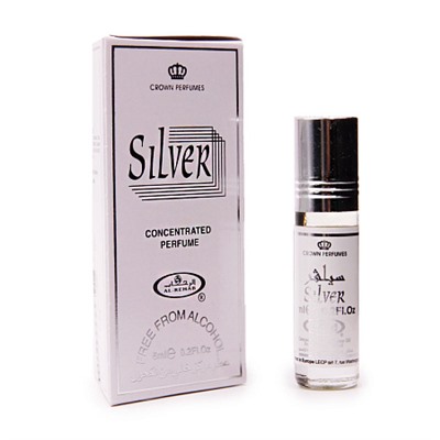 Масло парфюмерное AL REHAB Silver унисекс 6ml