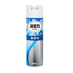 ST Освежитель воздуха для туалета "SHOSHU RIKI" (аэрозоль для туалета с антибактериальным эффектом «Без запаха») 365 мл / 24