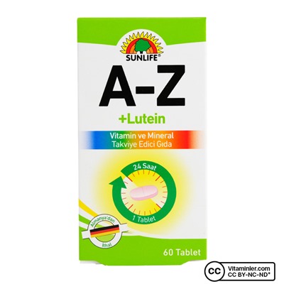 Таблетка Sunlife A-Z 60