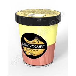 Крем-йогурт для тела "Банан". 210 грамм. MILV