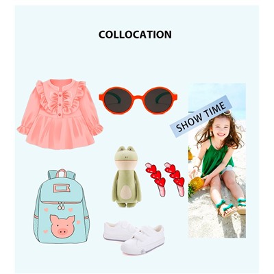 IQ10027 - Детские солнцезащитные очки ICONIQ Kids S5006 С8 пурпурный-сиреневый