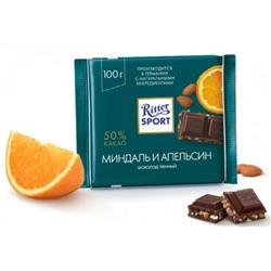 Шоколад RS Миндаль и апельсин 100 г