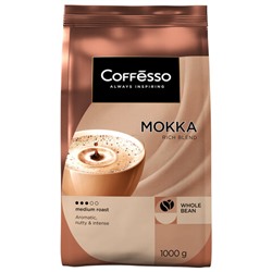 Кофе в зернах COFFESSO "Mokka", 1 кг, 102485