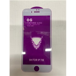 Защитное стекло "OG" для Iphone 7/8 - White